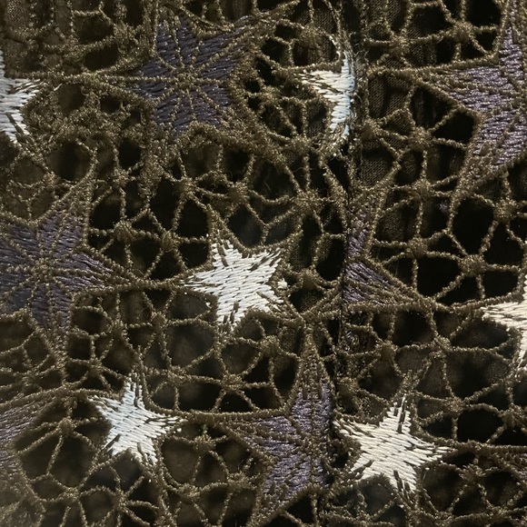 NWT $275 Romeo & Juliet Couture Celestial Stars Lace cutout Sheath Dress small - Picture 6 of 12